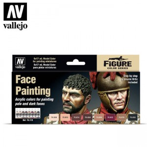 Face Painting Set Vallejo...
