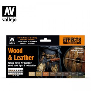 Wood & Leather Set Vallejo...