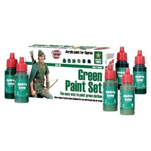 Green Paint Set Andrea...