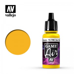 Sun Yellow Game Air Vallejo...