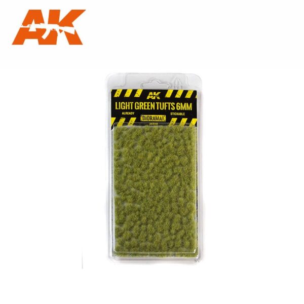 Ak Light Green Tuft 6mm