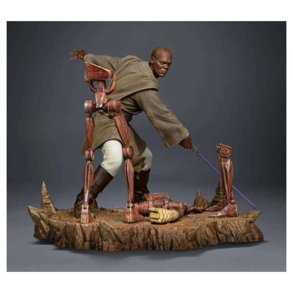 Star wars Mace Windu 1/10 Iron Studio (Preordine) - immagine 2